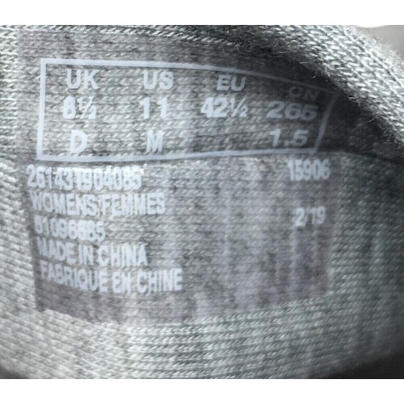 Clarks Wedge Sandals Women's Size 11 M Gray Soft Cushion Cloud Steppers - Picture 12 of 14